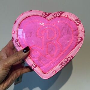 Stoney clover lane Barbie heart shaped pouch NWT